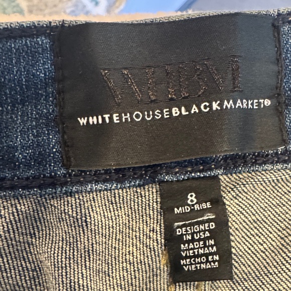 White House Black Market Slim Boot Mid rise jeans - Picture 5 of 6